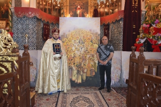 ОСВЕЩАВАНЕ НА Иконата на „Св. Мъченици от АРМЕНСКИЯ ГЕНОЦИД“